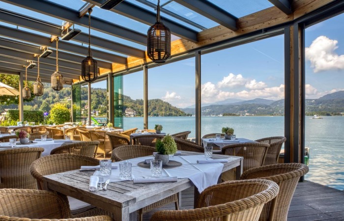 Hotel Linde Terrasse Bilder für System verkleinert